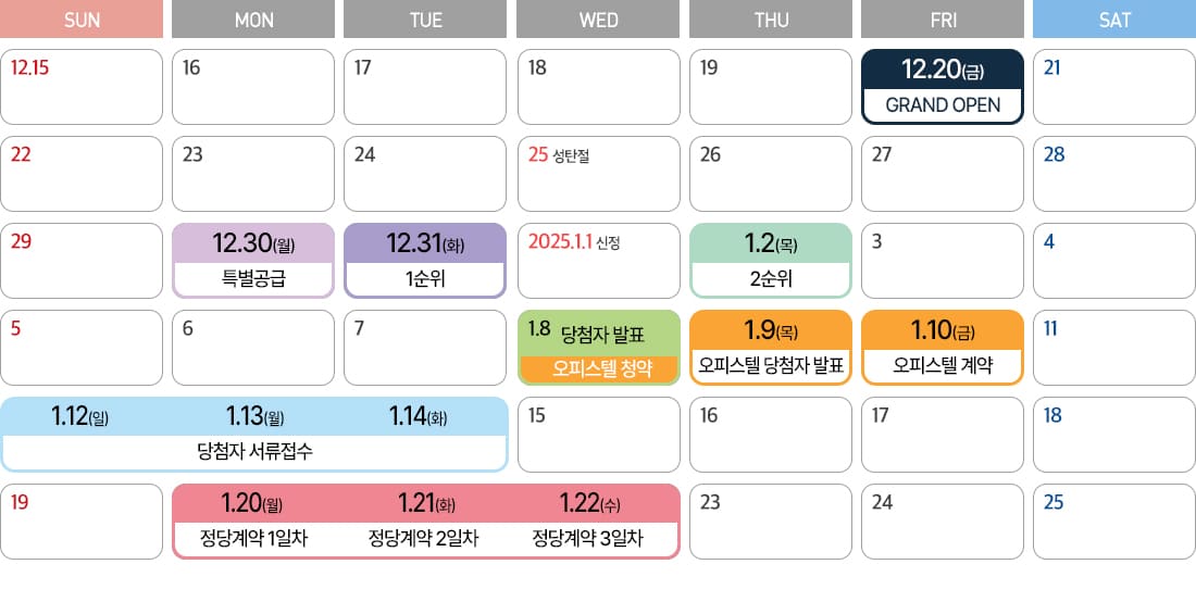 1분양일정